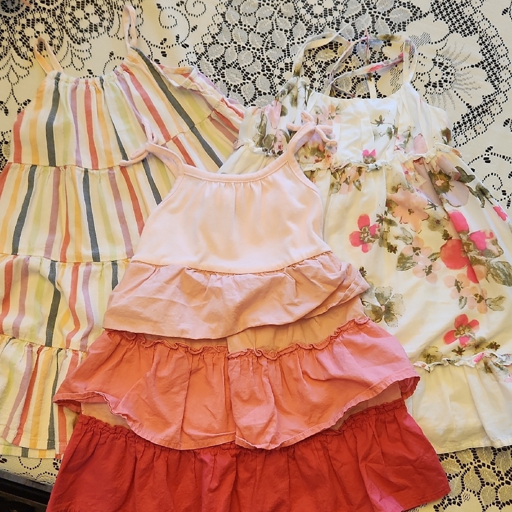 Colorful Girls' Summer Dresses